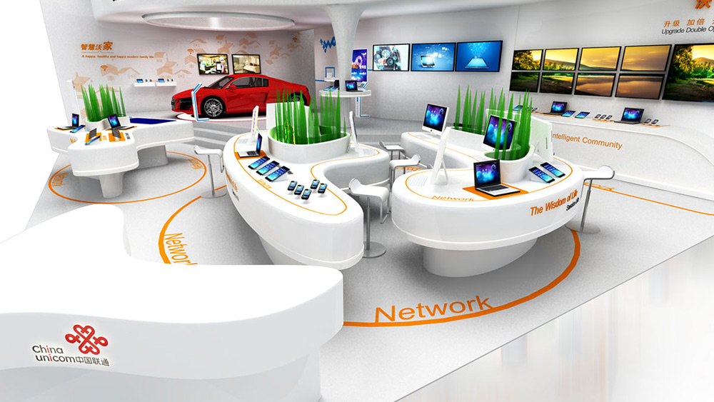 中國(guó)聯(lián)眾展廳設(shè)計(jì)