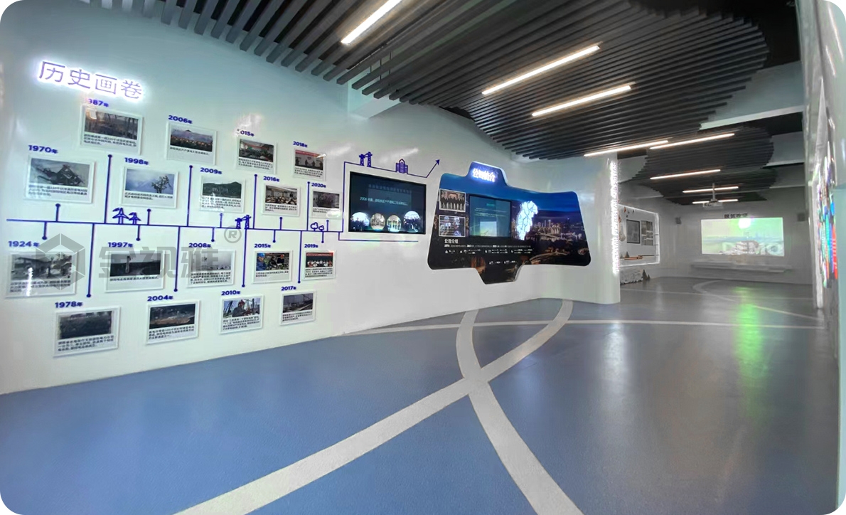 為公司展廳裝修提供一站式服務